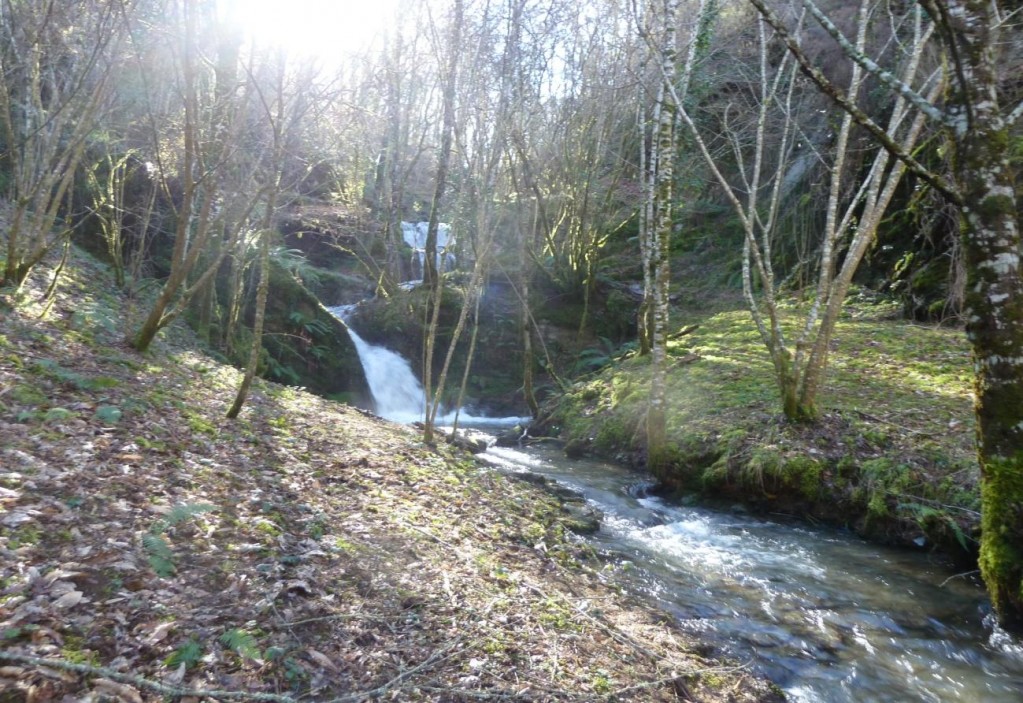 Perspectiva de la Cascada de Sevane. Foto Antonio Álvarez