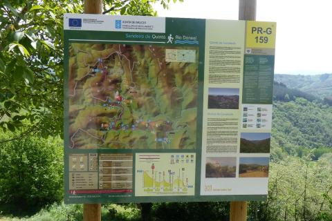 EL PR-G 159 RUTA QUINTÁ - RÍO DONSAL, PROMOVIDO POR CASTAÑO Y NOGAL, NUEVO SENDERO AZUL 2026